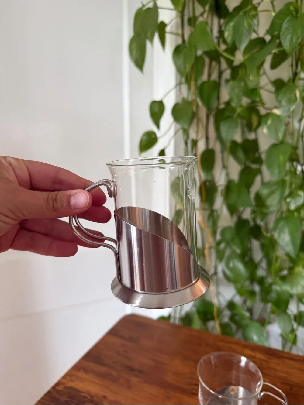 Pura Vida clear glass